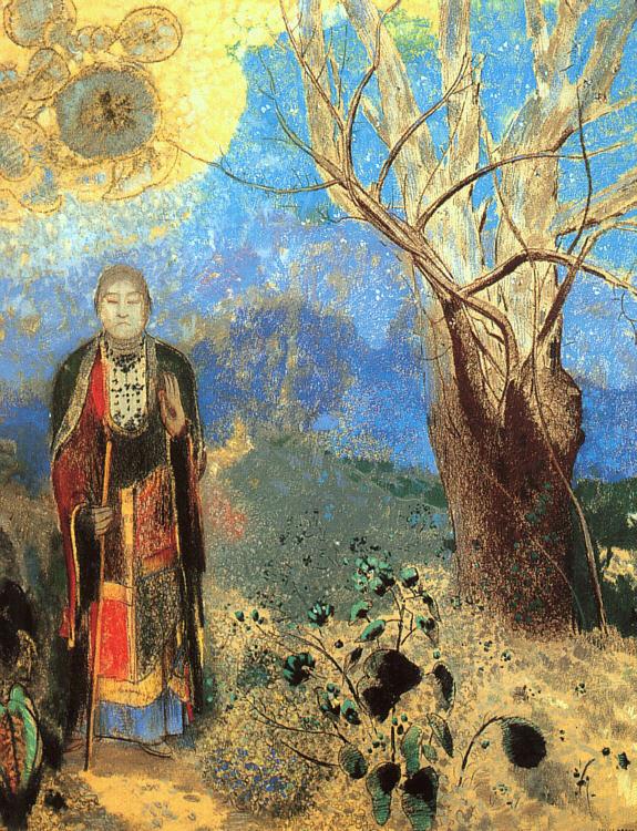 Odilon Redon The Buddha china oil painting image